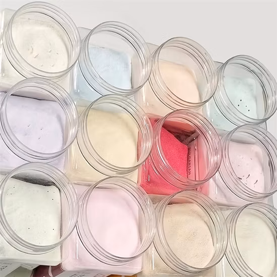 Vendita calda all'ingrosso Cura della pelle Viso e corpo Maschera gelatina Peeling organico Polvere Vampiro Maschera gelatina oro 24 carati